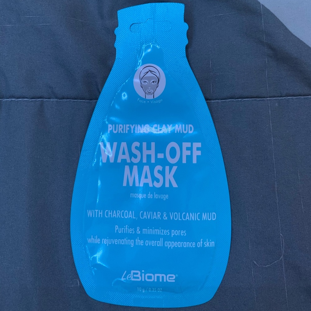clay mud wash off mask